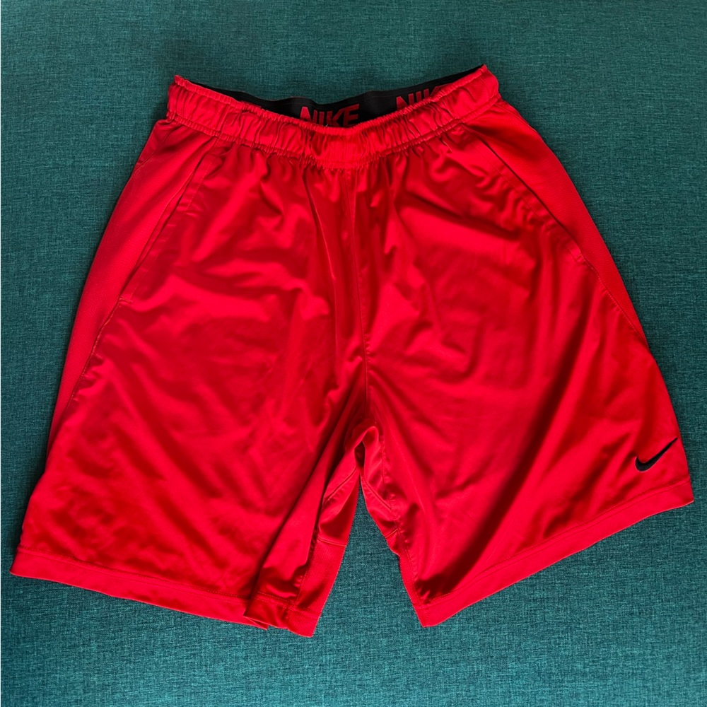 Nike Training Shorts- Red